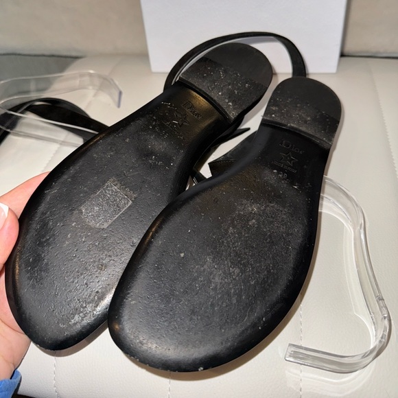 DIOR POISON-D THONG SANDAL 39 - Picture 9 of 9